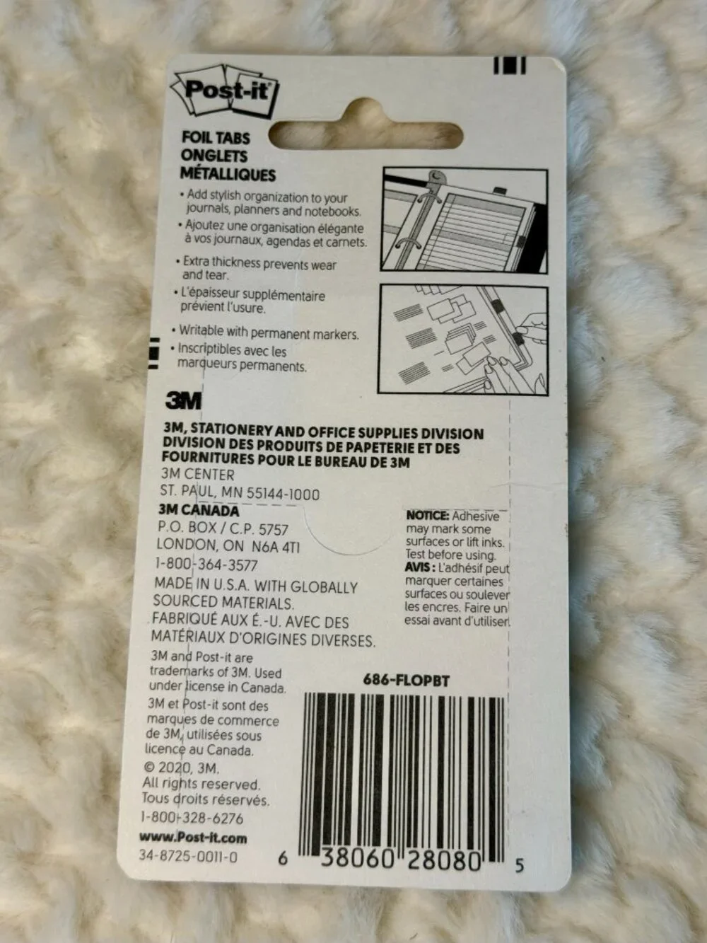 Post It Foil Tabs 36 ct.